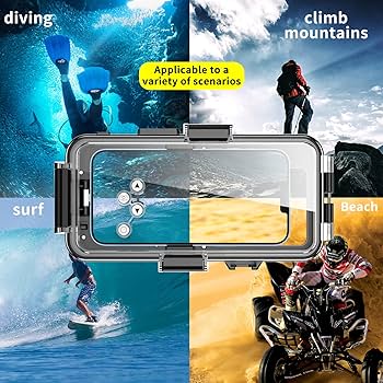 Apple - iPhone7 aquafores Amazon.com : Watershot PRO Housing for iPhone 7 (Snorkel